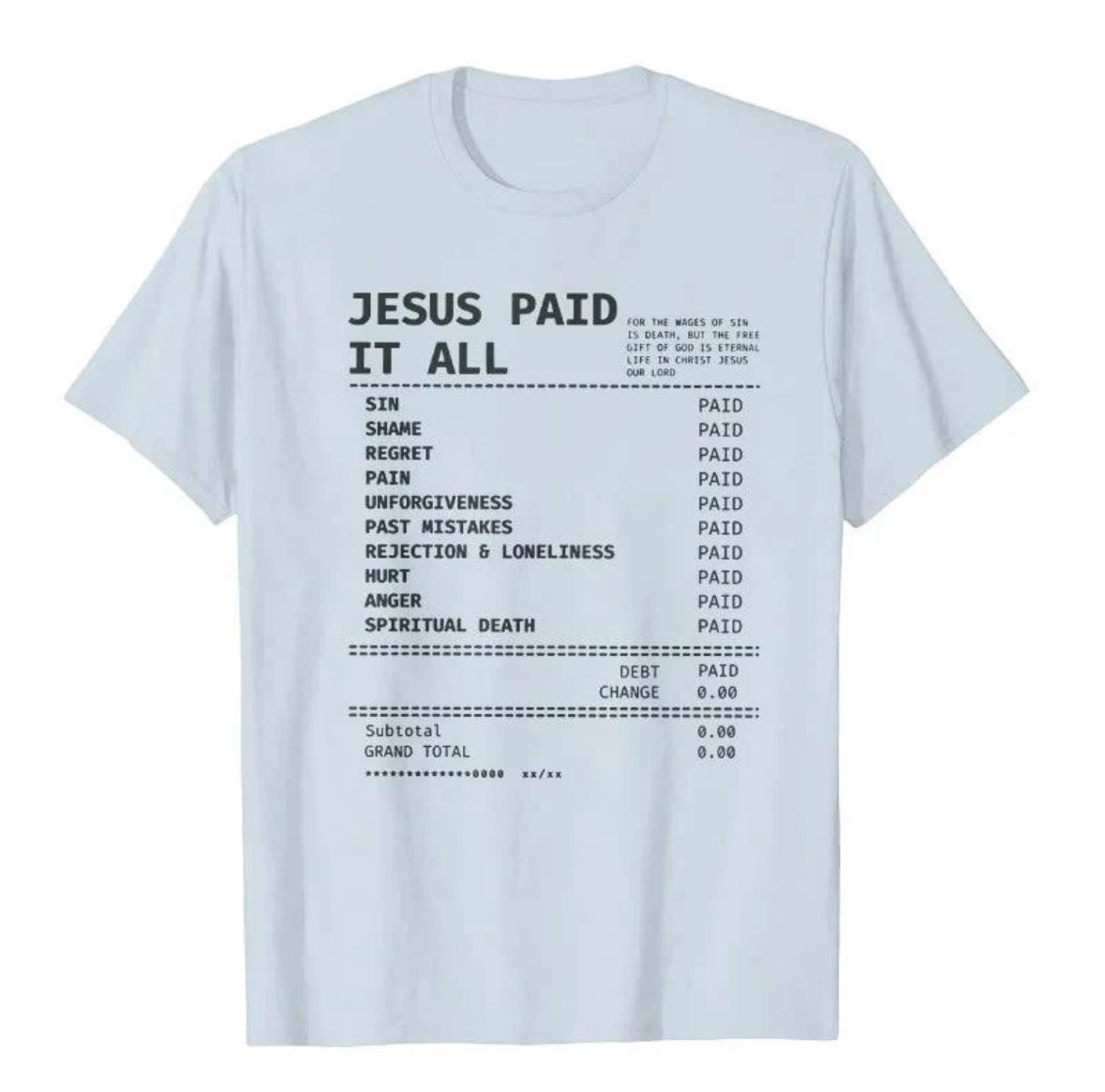 Jesus Paid it All